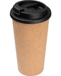 Trinkbecher mit Korkoberfläche, 400 ml