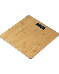 Personenwaage aus Bambus