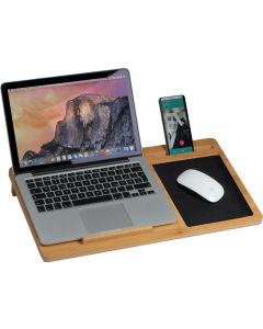 Laptopunterlage mit Mousepad und Handyhalter
