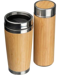 Set aus Trinkbecher und Vakuum Trinkflasche