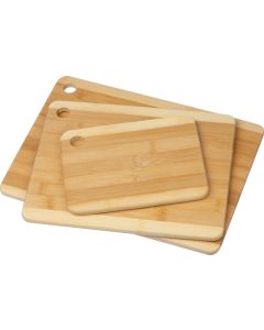 3er Set Bambus Schneidebretter