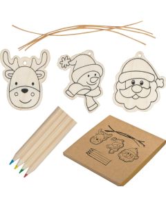 Christbaumanhänger zur Selbstgestaltung