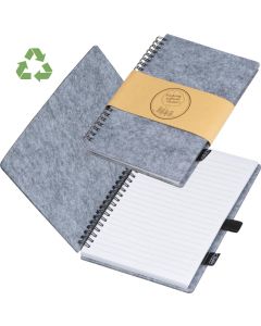 A5 RPET Filz Notizbuch