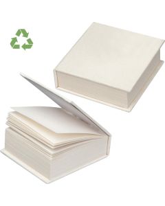 Notizblock aus recyceltem Milchkarton