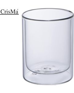 CrisMa Doppelwandige Glastasse 330ml