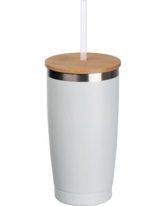 To Go Becher mit Trinkhalm