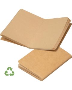 B7 Notizbuch aus recyceltem Papier, 120 Seiten