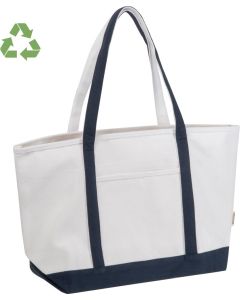 Große Tragetasche aus recycelter Baumwolle