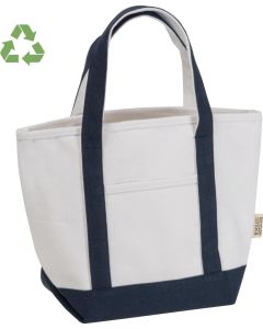 Kleine Tragetasche aus recycelter Baumwolle