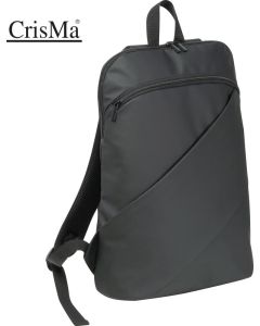 CrisMa Rucksack mit schrägem Reißverschluss
