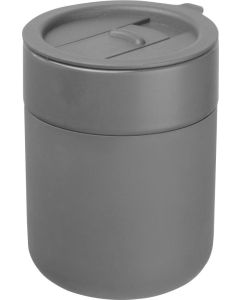 Keramiktrinkbecher mit Silikonhülle, 340 ml