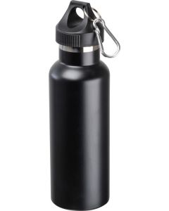Vakuum Isolierflasche, matt, 750 ml mit Karabiner