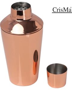 CrisMa Cocktailshaker mit Kupfer, 500 ml