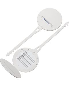 Kofferanhänger, rund