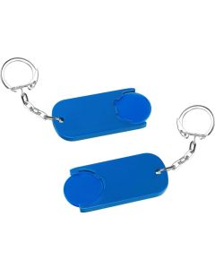 Chiphalter mit 1€-Chip Alpha, mit Gliederkette