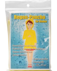 Regen-Poncho für Kinder
