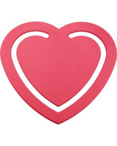 Zettelklammer Recycling Herz