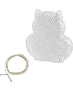 Sicherheitsreflektor Katze