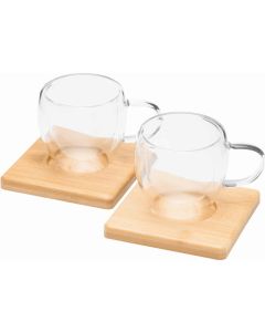 Tassen-Set Bamboo Duo
