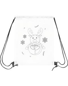 Bemalbarer Turnbeutel Colourful Elk