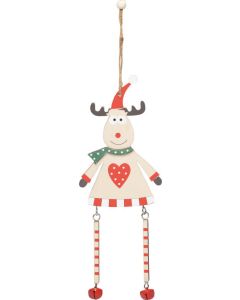 Geschenk- / Baumanhänger Wooden Elk