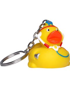 Schlüsselanhänger Ente Doktor