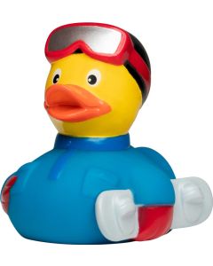 Quietsche-Ente Snowboarder