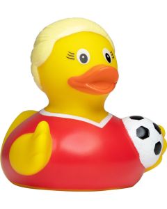Quietsche-Ente Fußballerin