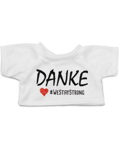 Mini-T-Shirt Größe M mit Slogan