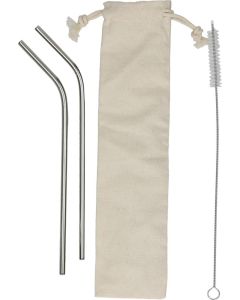 Strohhalm-Set Steel