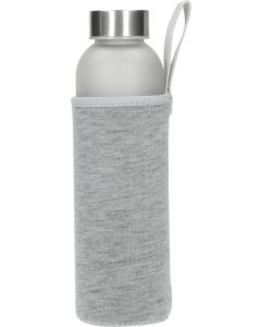 Glasflasche mit Hülle Iced 0,45 l
