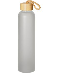 Glasflasche Bamboo 750 ml, Frosted