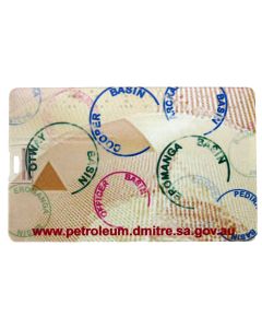 Memory-Stick - USB Credit Card 5 - Mit Digitaldruck - USB 2.0