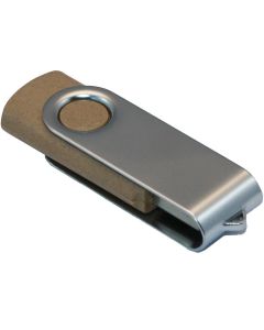 USB Stick Swing mit Metallbügel, biologisch abbaubar, USB 2.0