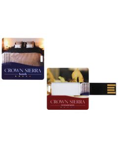 Memory-Stick Square Card, quadratisch, USB 2.0