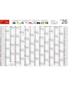 Absatzplus Wandplaner 100 x 70 cm mit Absatzplus Logoeindruck kostenlos