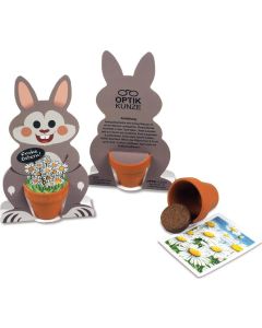 Meister Lampe Osterhasen Pflanzset - inkl. Werbedruck