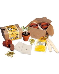 Gärtnern & Genießen Essbare Blüten - DIY Pflanzset - inkl. Werbedruck
