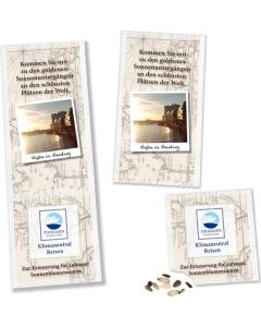 Samen-Lesezeichen - inkl. Werbedruck