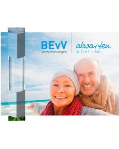 TeaFlyer XL inkl. 1 BIO TeaStick Individ. Design - inkl. Werbedruck