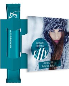 ClapCard inkl. 1 TeaStick Individ. Design - inkl. Werbedruck