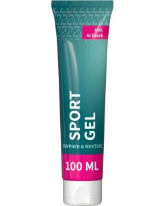 Sportgel, 100 ml Tube - inkl. Werbedruck