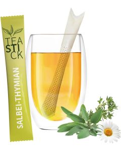 Bio TeaStick - Kräuter Salbei-Thymian - Individ. Design - inkl. Werbedruck