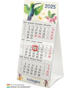 Tisch-Kalender Mini 3 green+blue
