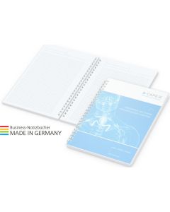 Notizbuch Bizz-Book Polyprop - inkl. individuell bedrucktem Titelblatt