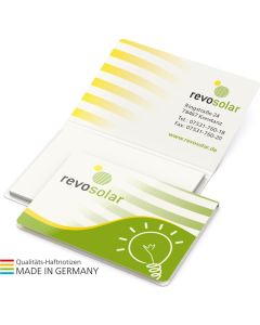 Memo-Card Haftnotiz green+blue