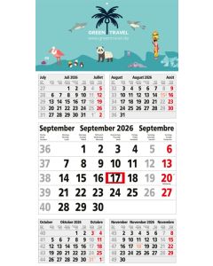 5-Monatskalender Budget 5 Express (Einblatt) inkl. Druck