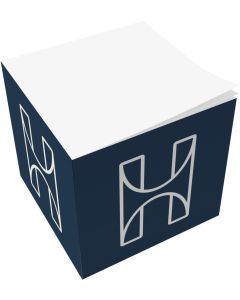 Notizwürfel Classic 10 x 10 x 10 cm, inkl. Druck