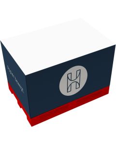 Palettenblock Euro-K mit Kunststoffpalette 12 x 8 x 6 cm, inkl. Druck