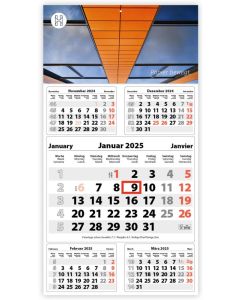 5-Monats DIN A3 Kalender Five, inkl. Druck